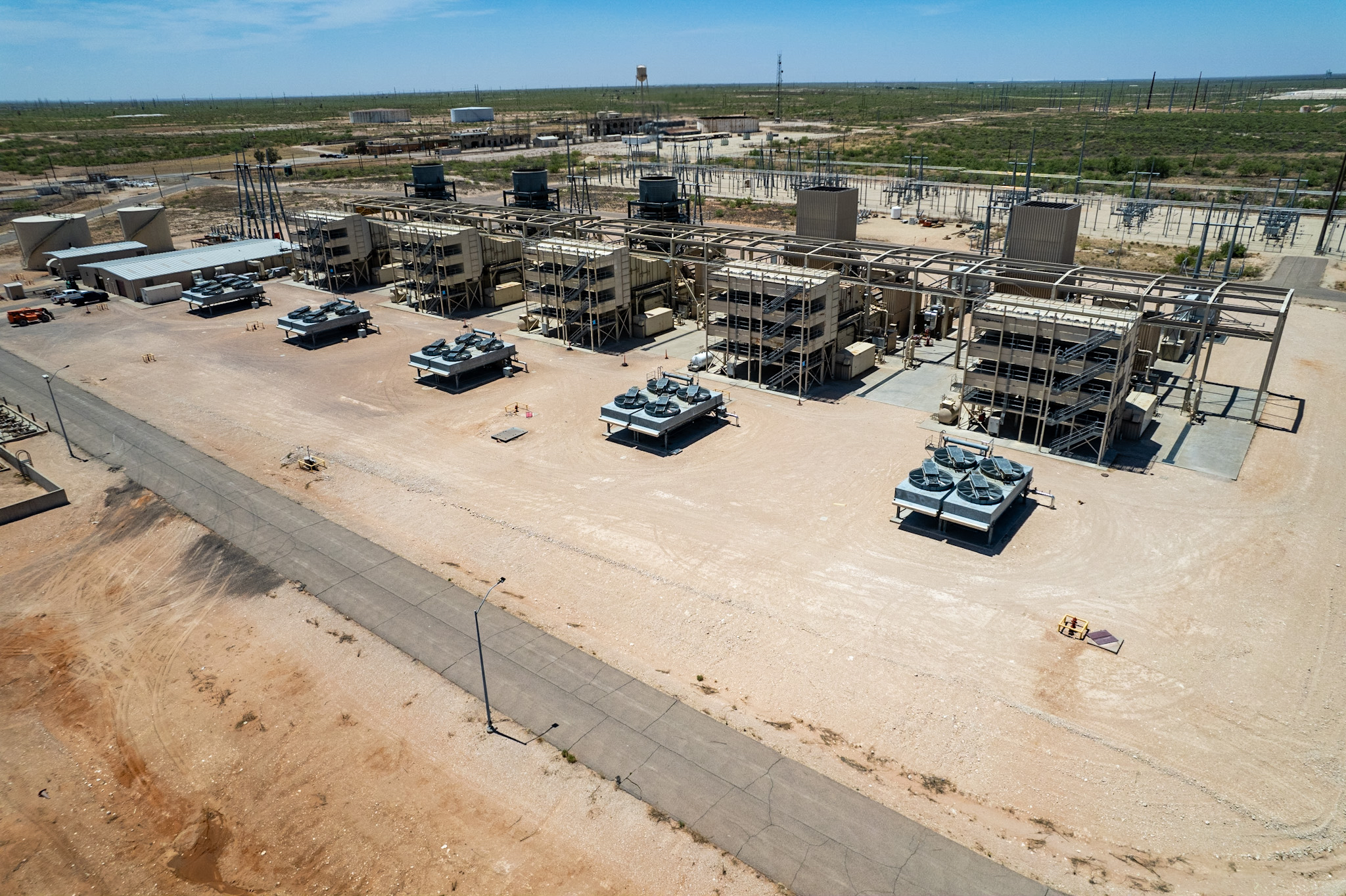 Permian Basin power plant