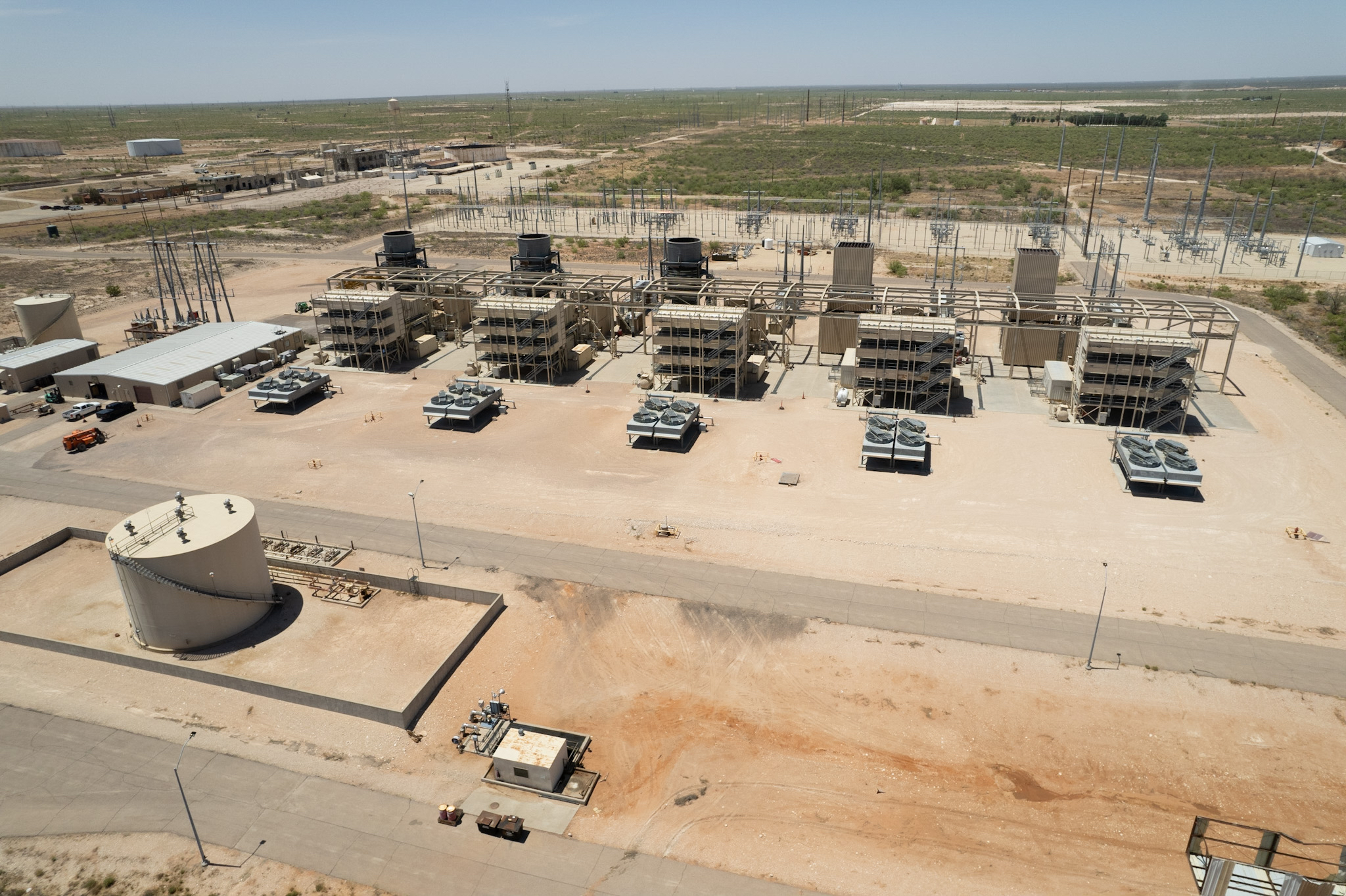 Permian Basin power plant
