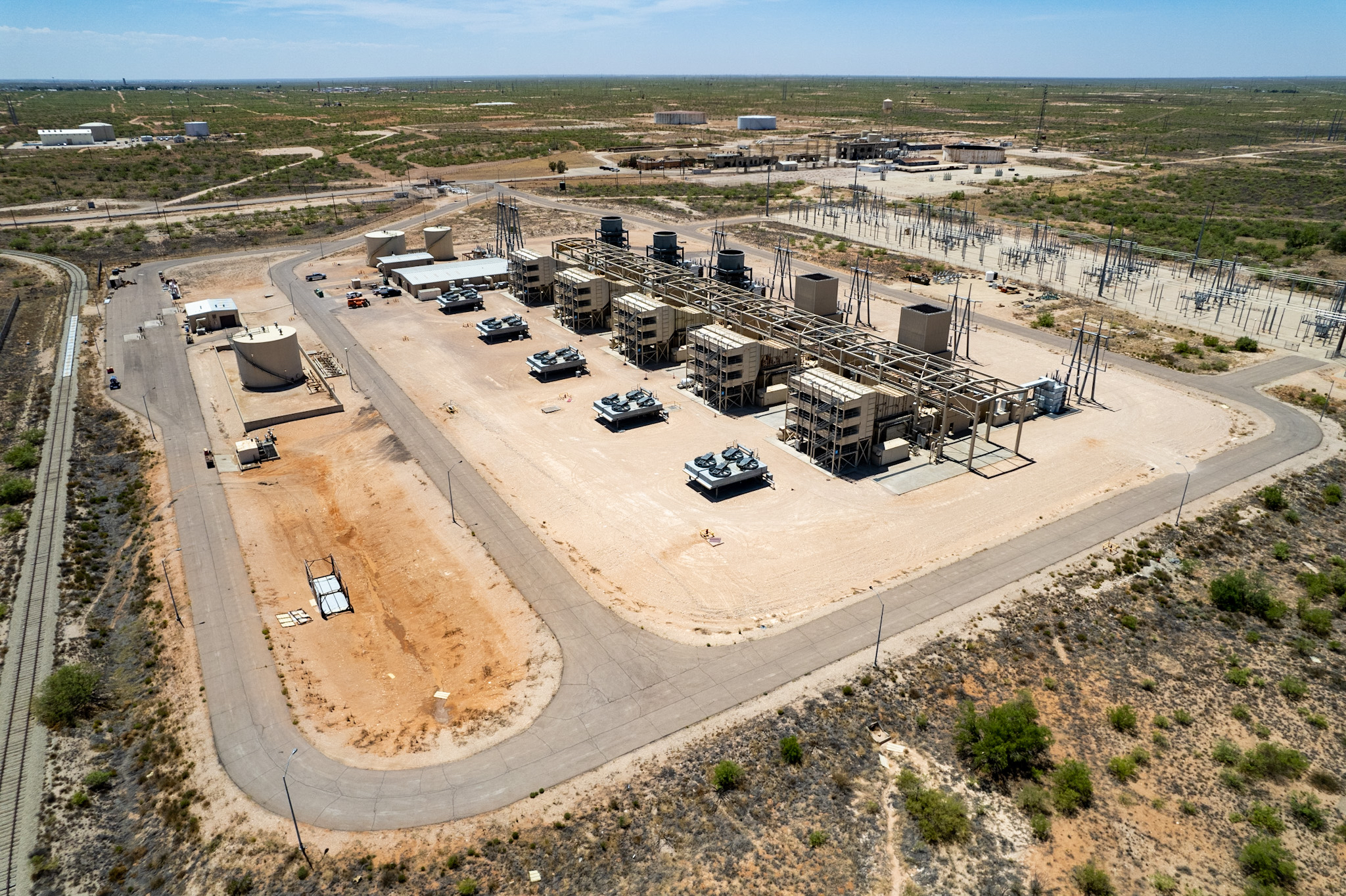 Permian Basin power plant