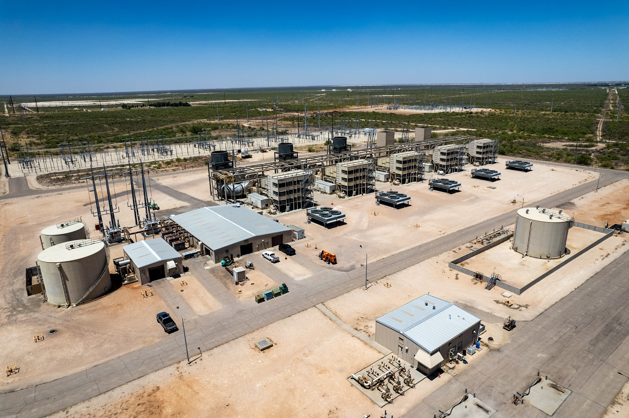 Permian Basin power plant